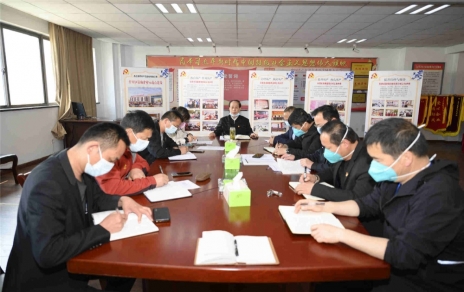 加强工作部署，争取早日复市
